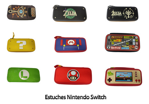 Estuches Nintendo Switch