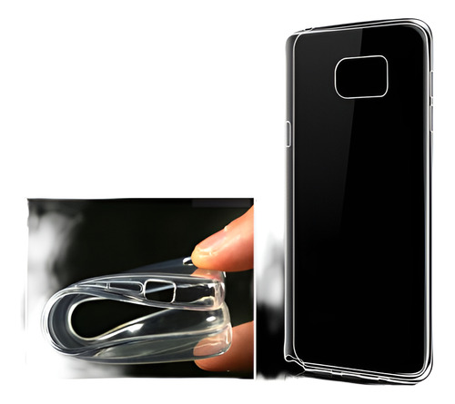 Samsung Galaxy Note5 Caso Claro Suave, Ultra Delgado Luz Cub