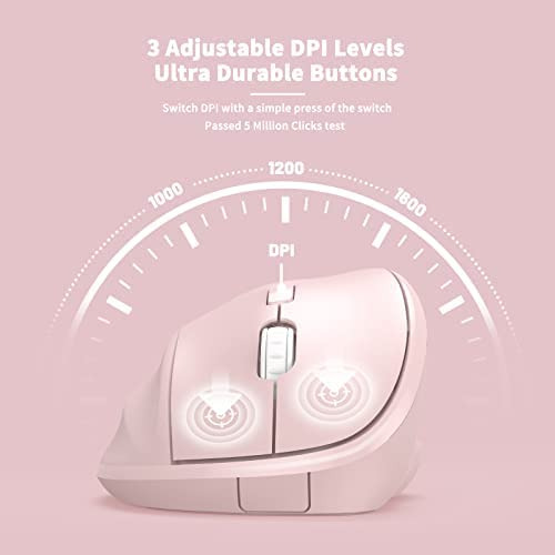 Mouse Micropack Inalambrico/rosa