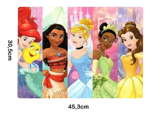 Quebra Cabeça Disney Princesas 100 Pçs Grow Infantil Menina