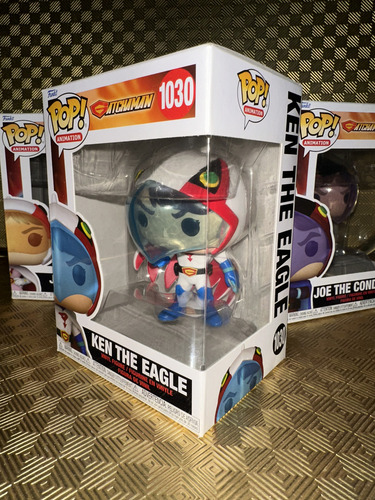 Lote De 3 Funko Pop! Animation Gatchaman: Ken Jun Joe