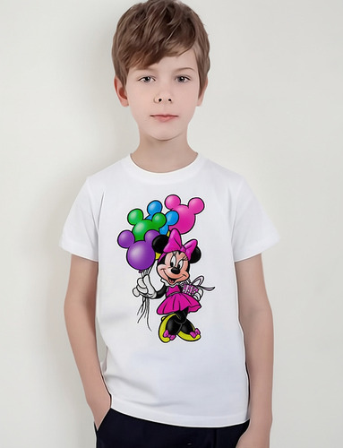 Playera Unisex Niños Mickey Mouse P2 Minnie
