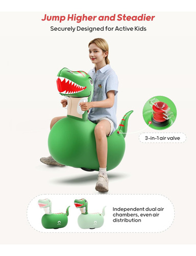 Qpau - Juguetes Inflables De Dinosaurio