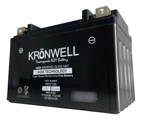 Bateria Moto Gel Kronwell Honda 700 Ctx Ncx Ncj 14/19 Ytz12s