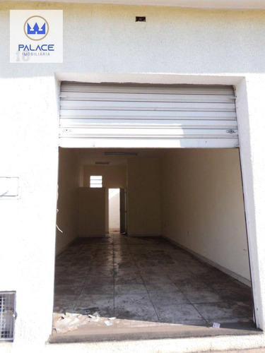 Salão Para Alugar, 36 M² Por R$ 900/mês - Paulista - Piracicaba/sp - Sl0176
