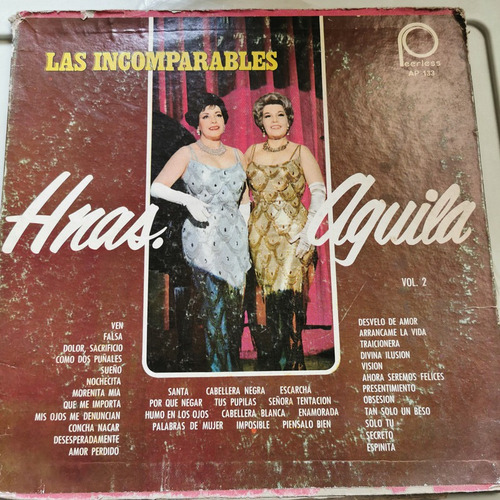 Disco Lp:hermanas Aguila- Las Incomparables 3 Lps