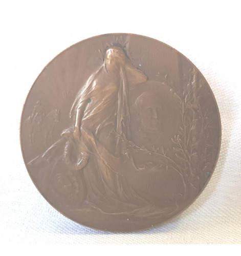 Antigua Medalla Homenaje A Mitre 1821-1906 B20