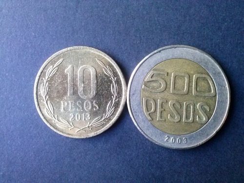 Moneda Colombia 500 Pesos Bimetalica 2003 (c32)