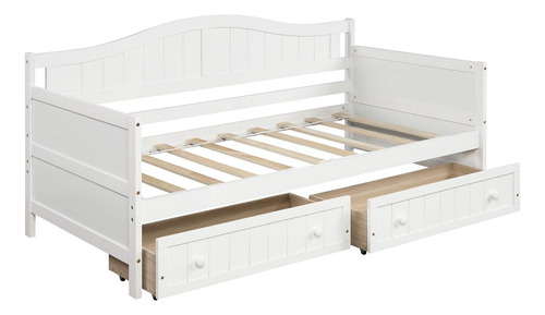 Sofá Cama De Tamaña Con Cajones De Almacenamiento, Sofá Cama