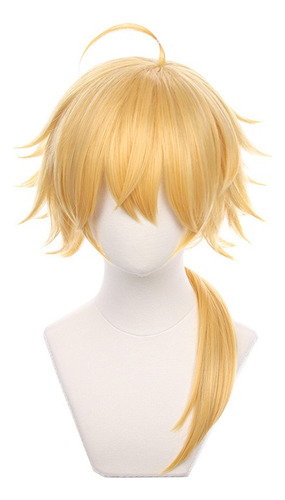 Genshin Impact Tohma Toma Halloween Cosplay Peluca Pelo 60cm