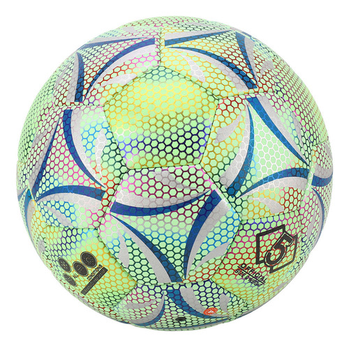 Balón De Fútbol Brillante, Tamaño 5, Bolas Luminosas Resiste