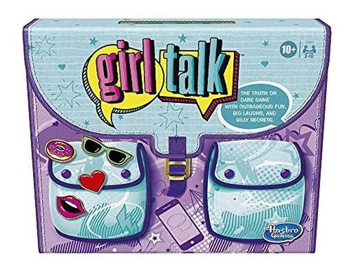 Hasbro Gaming Girl Talk Truth Or Dare Juego De Mesa Para Ad