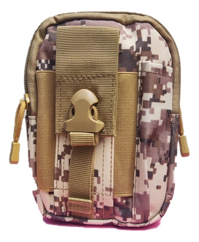 Bolsa Táctica Militar Para Celular Cámara Multiusos Cruzada