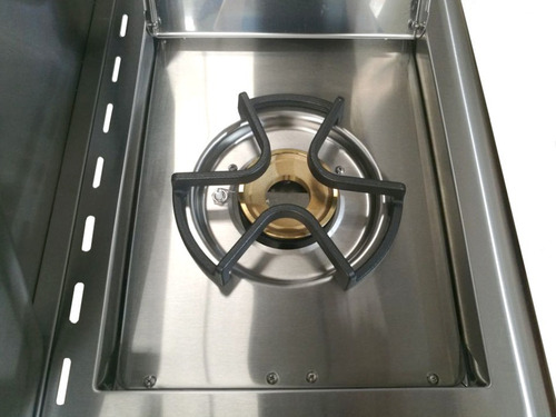 Parrilla Gas Bbq Grill Q5 G2 Acero Inox Tapa 4 Quemadores