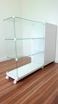 Comprar Balcão Modulado De Vidro Gaveta Petshop Valet Expositor Loja