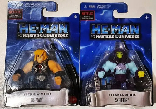 He-man Y Skeletor Master Of The Universe Mini Eternia Mattel