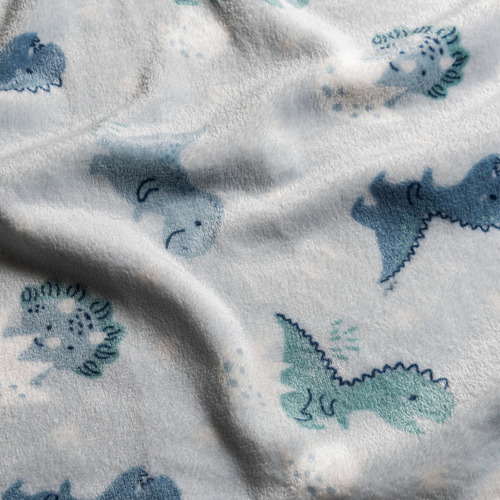 Cobertor Baby Ligero Cuna Rex Vianney Diseño De La Tela Liso