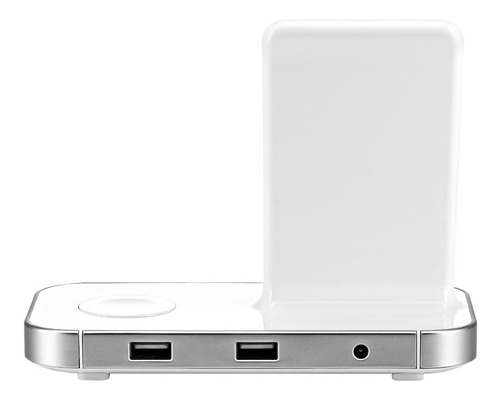 Imagen 2 de 3 de Cargador Inalambrico Ubiolabs iPhone Y Apple Watch