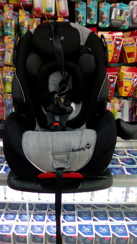 Silla Para Coche Negra Con Gris Safety