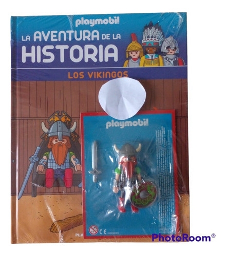 Enciclopedia De Historia + Playmobil Los Vikingos.
