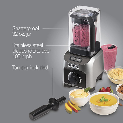 Licuadora Hamilton Beach Professional Quiet Shield, 1500 W,