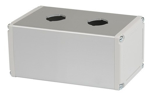 Autonics Sa Caja Para Botones De 22mm En Aluminio 2 Agujeros