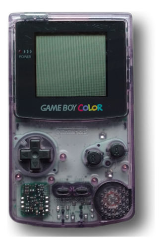 Consola Game Boy Color Cgb-001 Atomic Purple (tapa Genérica)