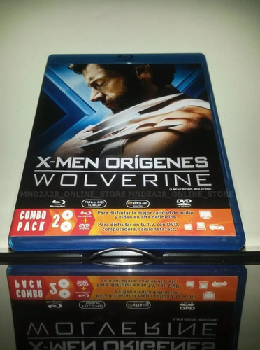 X-men Orígenes: Wolverine Película Blu-ray Original (a)