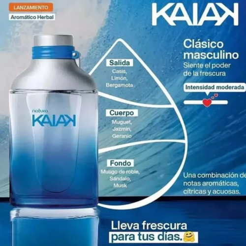 Natura Kaiak Clásico Eau De Toilette Masculino 100ml