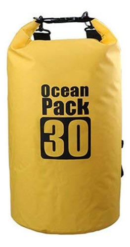 Bolso Seco Impermeable 30l Amarillo