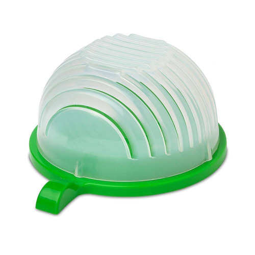 Imagem 5 de 6 de Fatiador Cortador De Saladas Bowl - Prana Branco/ Verde