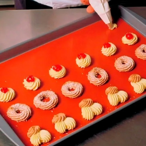Tapete Culinário Silicone Antiaderente Forno E Abrir Massas