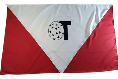 Bandera De Tacuarembo Fc Cosida Tela Gruesa Futbol 140x90cm 