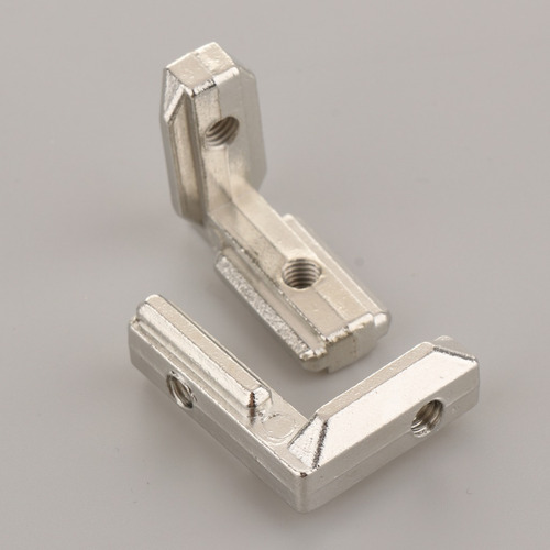 Imagen 4 de 12 de Perfil De Aluminio De Conector De Esquina Interior 2020-ue