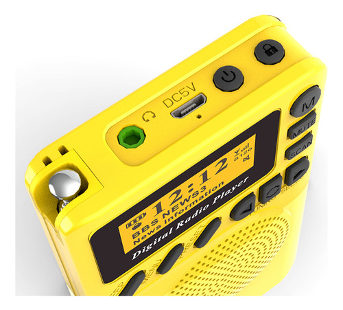 Radio Set Radio Digital Dab+ Display Con Radio Digital Dab