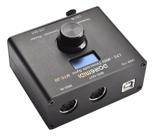 Dispositivo Doremiti Ltc-midi Timecode Sync (mtc-20) For Y