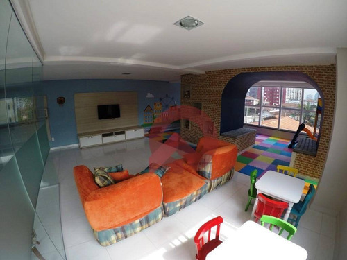 Imagem 9 de 30 de Apartamento Com 4 Dormitórios À Venda, 205 M² Por R$ 1.875.400,00 - Canto Do Forte - Praia Grande/sp - Ap2515