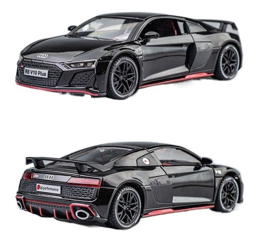 Modelo De Automóvil Deportivo En Miniatura De Metal Audi R8