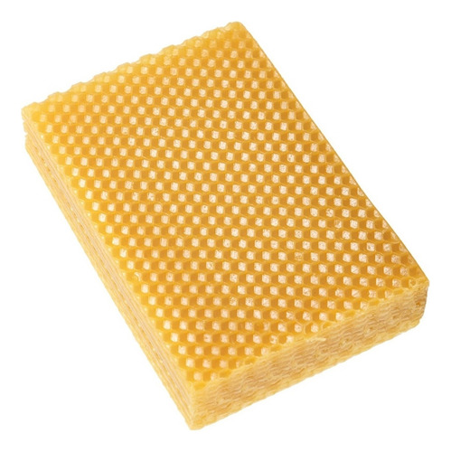 30 Hojas De Base De Cera De Abeja Con Forma De Panal De Abej