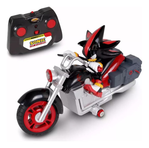  Moto Carrera Vehiculo A Radio Control Sonic Origina 19 Cm 