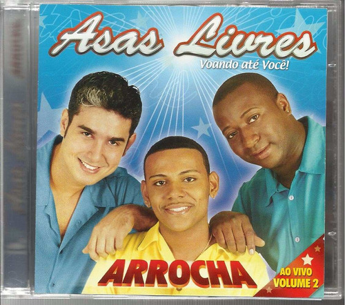 Cd Asas Livres Arrocha Ao Vivo Vol. 2 Com Pablo