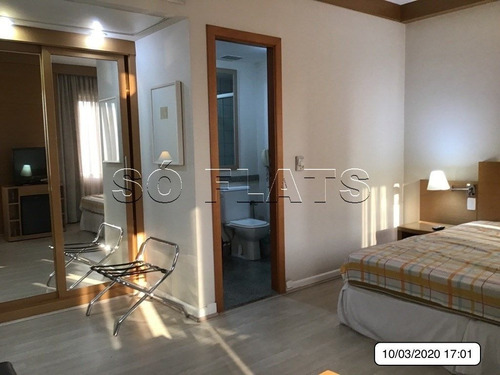 Imagem 3 de 15 de Tryp Tatuapé, Flat Na Zona Leste, Facil Acesso A Radial Leste, Marg. Tiete E Av. Salim Farah Maluf - Sf30180
