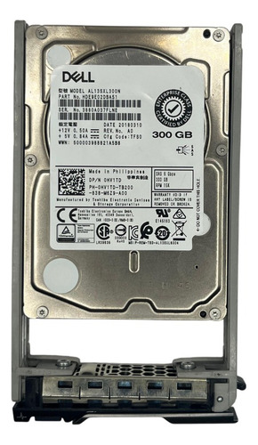 Hd Dell 300gb 15k 2,5 Sas 6gbps 0hv1td Hv1td @ Prateado