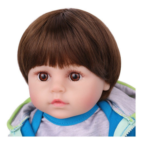 Npkdoll Muñeca Renacida Bebe Vinilo De Silicona Suave 48cm