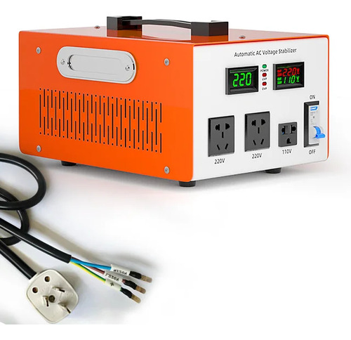 Estabilizador Voltaje Tangguo 5000w 220v Salida 110v Y 220v