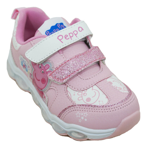 Zapatilla Footy Peppa Pig Magic Space Rosa C/luz Deporfan 