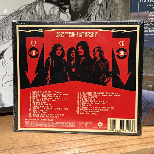 Cd Led Zeppelin Mothership 2 Cds Nuevo Y Sellado. Remasterizado