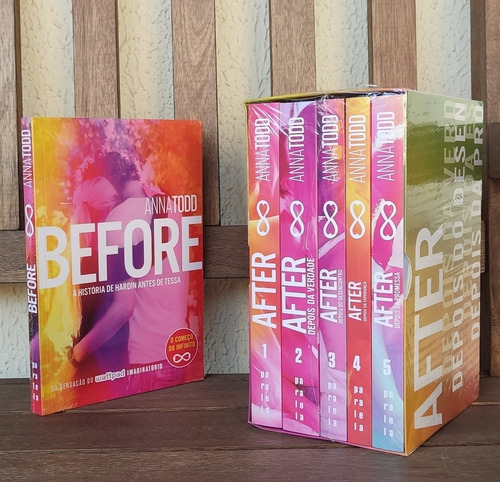 Box Coleção Livros After + Before ( 6 Livros ) Anna Todd 