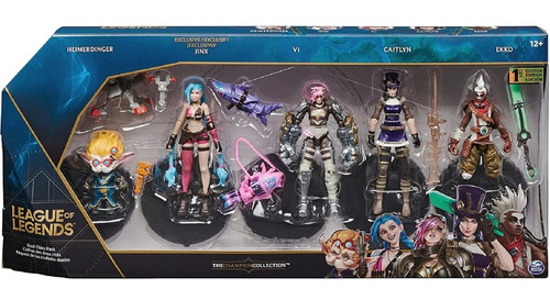 League Of Legends Set De 5 Figuras The Champion Collection