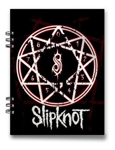 Imagen 6 de 8 de Cuaderno Slipknot 15x20 Cms 100 Hojas